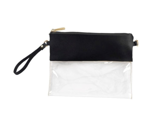 Black Clear Purse