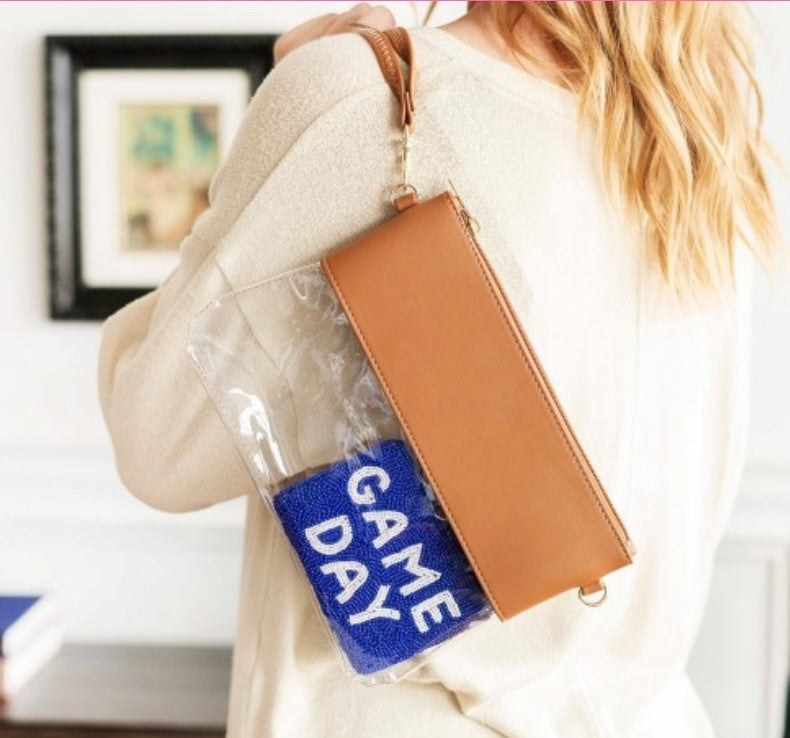 Camel Clear Purse