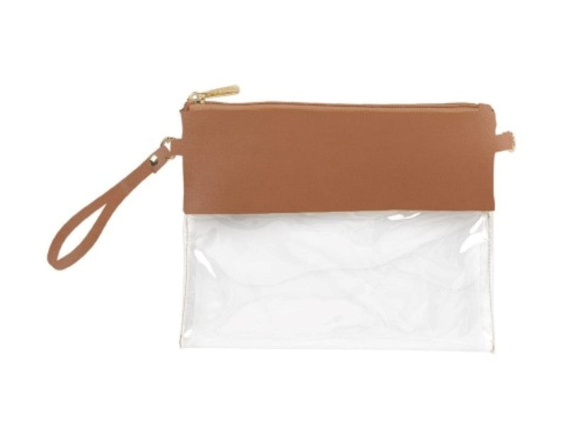 Camel Clear Purse