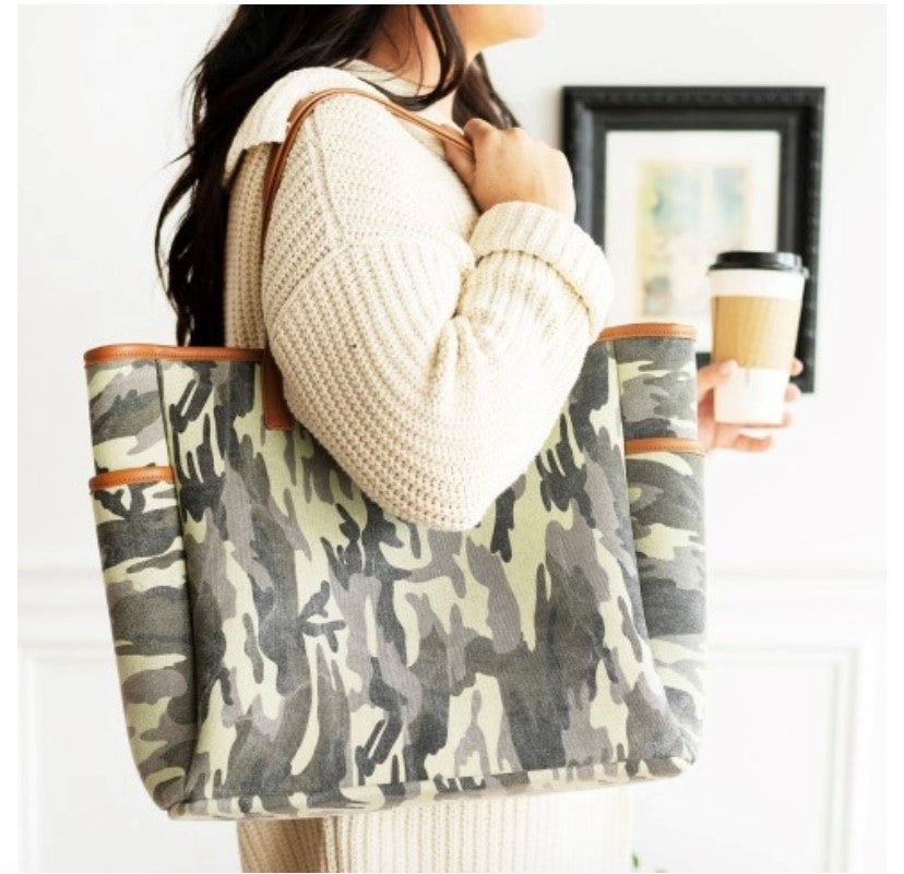 Camo Hayden Tote