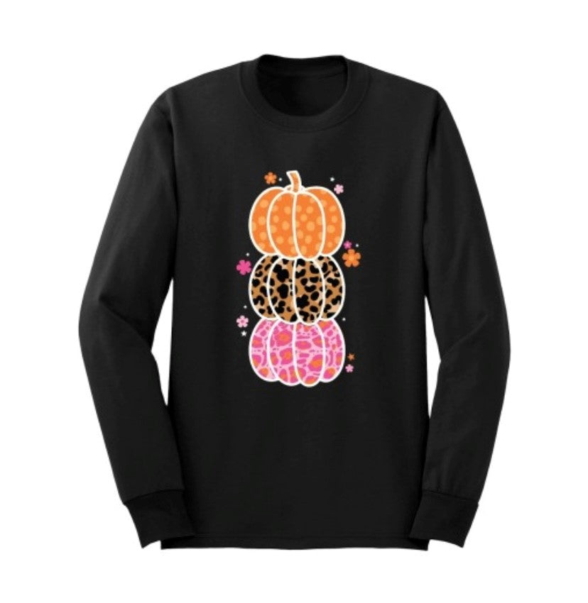 Pumpkin Stack Long Sleeve