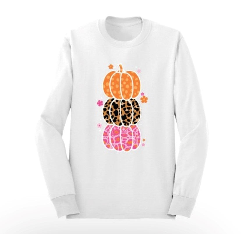 Pumpkin Stack Long Sleeve