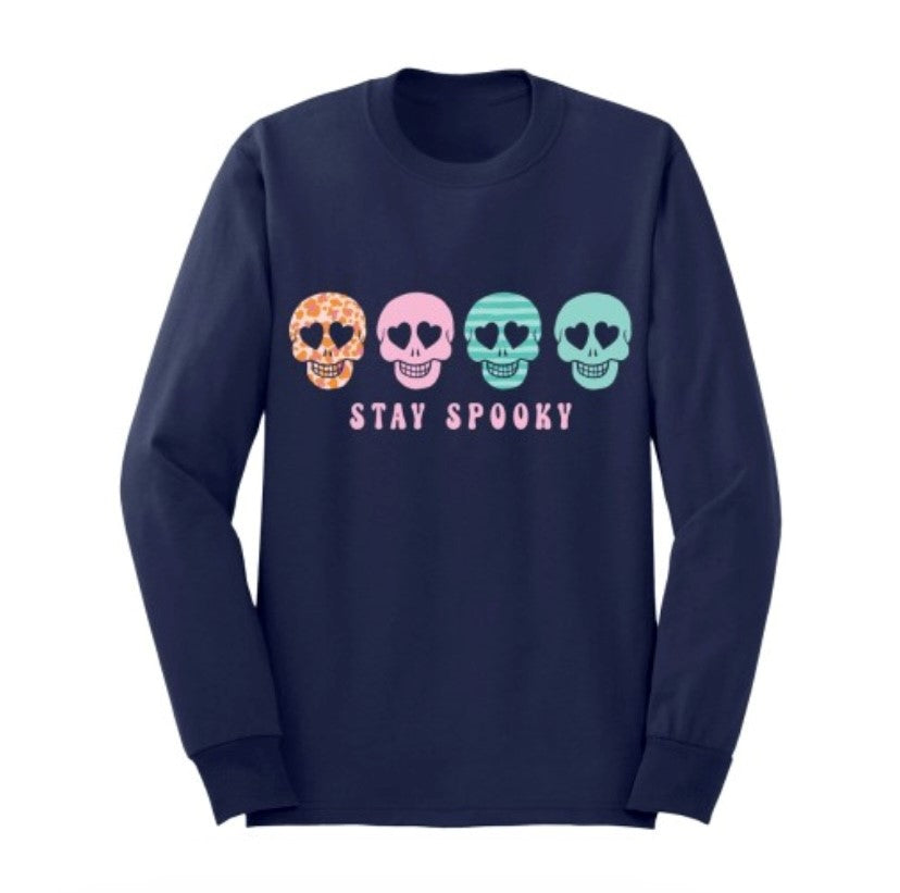 Skull Stay Spooky Long Sleeve