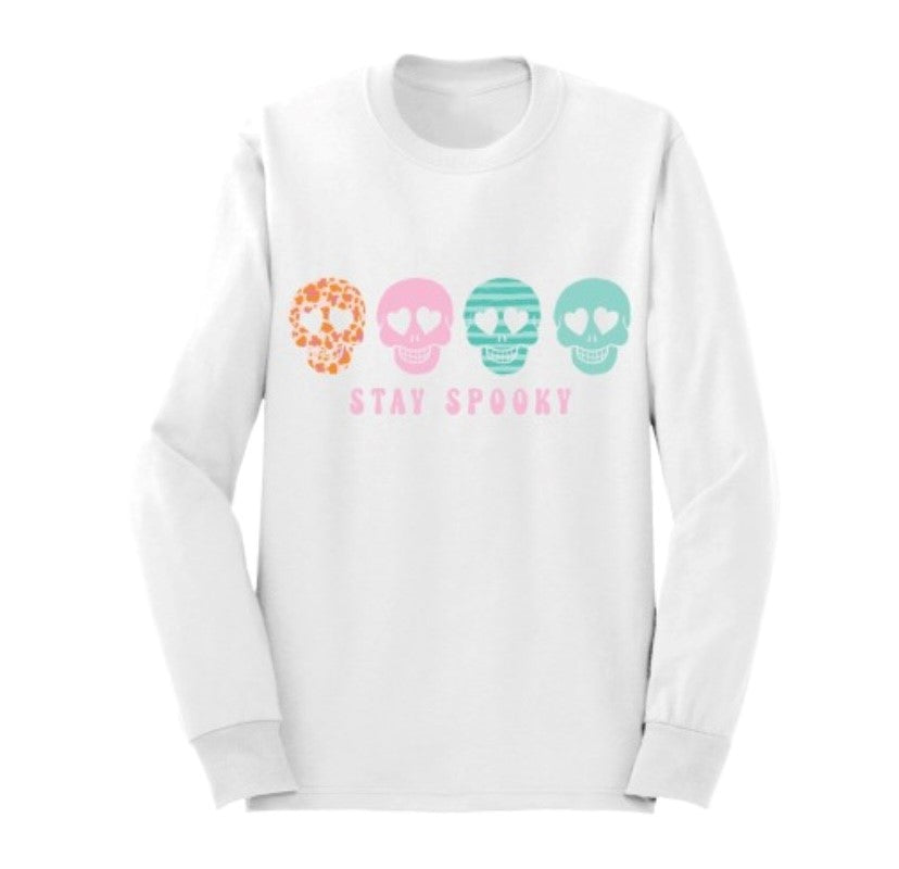 Skull Stay Spooky Long Sleeve