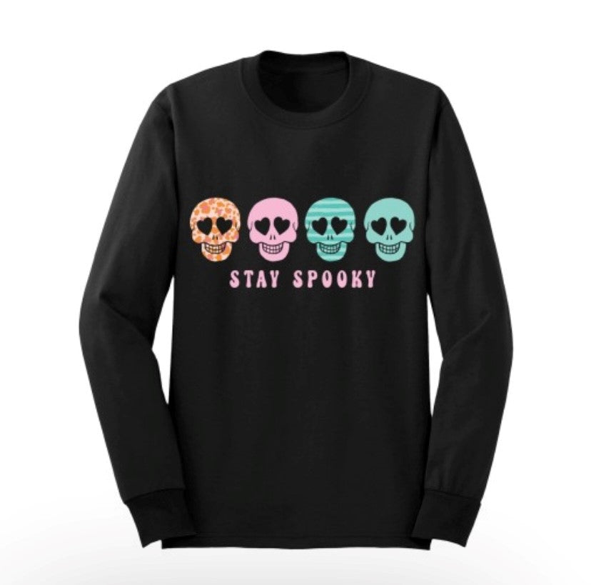 Skull Stay Spooky Long Sleeve