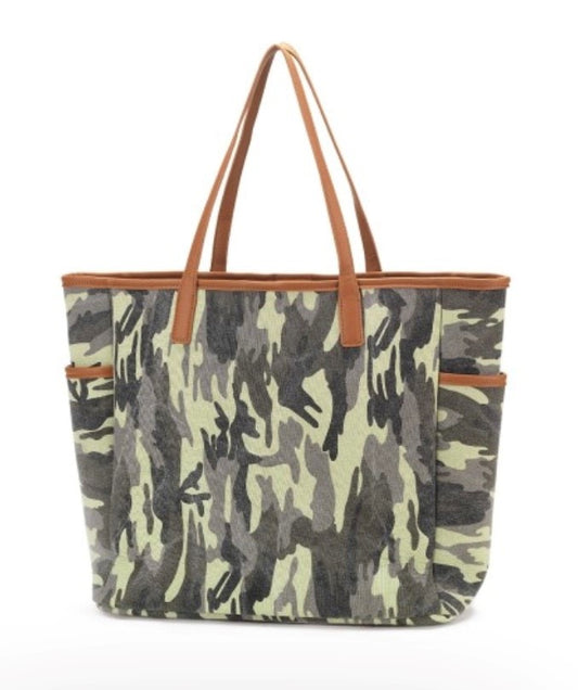 Camo Hayden Tote